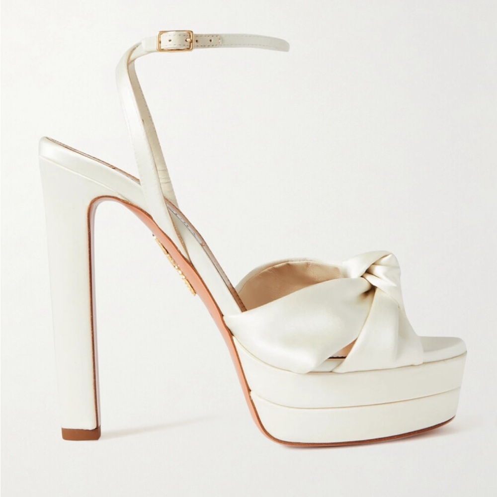 AQUAZURRA Cupid Bridal Plateau 130 Bridal Heels